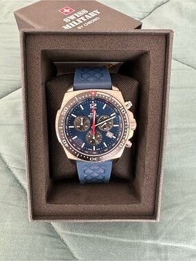 Swiss Military by Chrono Blue Sports Chronograph SM 34093.06 Watch
